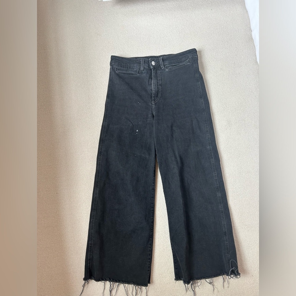 H&M Black High Rise Denim Jeans